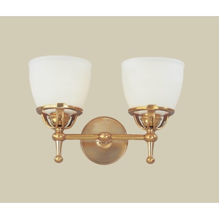 A large image of the Hudson Valley Lighting 5802 Aged Brass