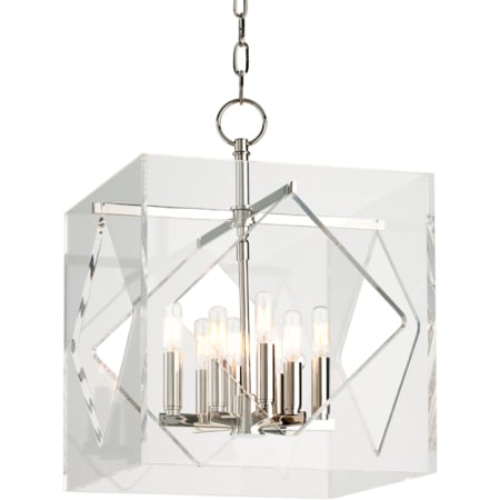 A large image of the Hudson Valley Lighting 5916 Polished Nickel