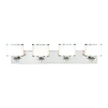 A large image of the Hudson Valley Lighting 6104 Polished Nickel