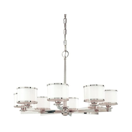A large image of the Hudson Valley Lighting 6118 Polished Nickel