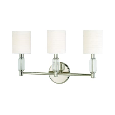 A large image of the Hudson Valley Lighting 6123 Polished Nickel