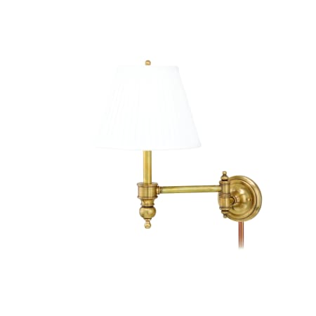 A large image of the Hudson Valley Lighting 6331 Aged Brass