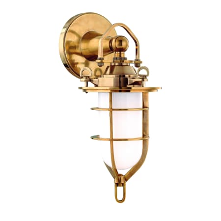 A large image of the Hudson Valley Lighting 6501 Aged Brass