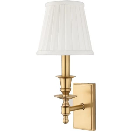 A large image of the Hudson Valley Lighting 6801 Aged Brass