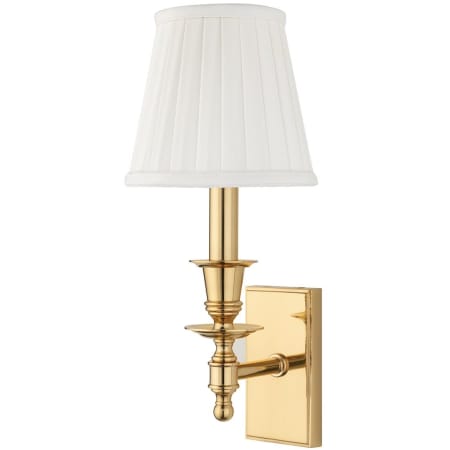 A large image of the Hudson Valley Lighting 6801 Polished Brass