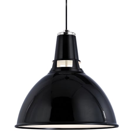 A large image of the Hudson Valley Lighting 6820 Black / Polished Nickel