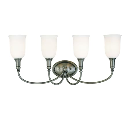 A large image of the Hudson Valley Lighting 7144 Antique Nickel