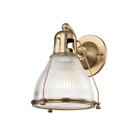 A large image of the Hudson Valley Lighting 7301 Aged Brass