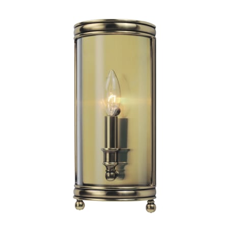 A large image of the Hudson Valley Lighting 7801 Aged Brass