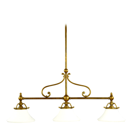 A large image of the Hudson Valley Lighting 7822 Aged Brass