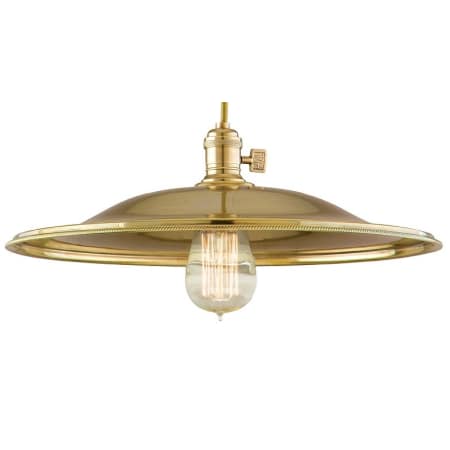 A large image of the Hudson Valley Lighting 8001-MS2 Aged Brass