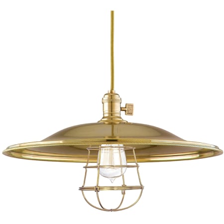 A large image of the Hudson Valley Lighting 8002-ML2-WG Aged Brass
