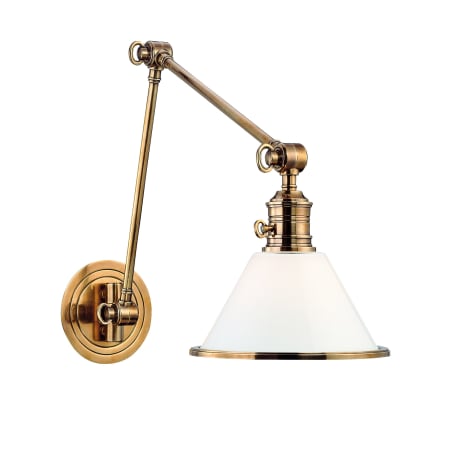A large image of the Hudson Valley Lighting 8333 Aged Brass