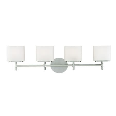 A large image of the Hudson Valley Lighting 8904 Satin Nickel