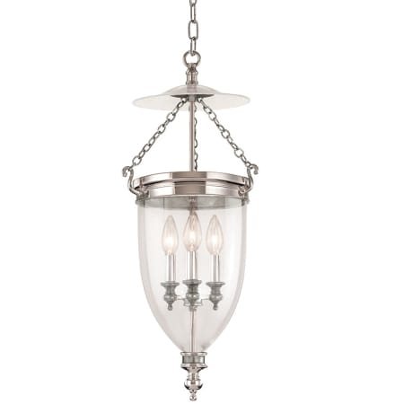 A large image of the Hudson Valley Lighting 142 Polished Nickel