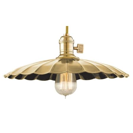 A large image of the Hudson Valley Lighting 8001-MM3 Aged Brass