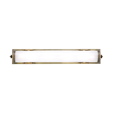 A large image of the Hudson Valley Lighting 953 Aged Brass