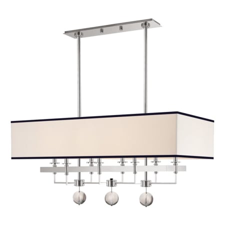A large image of the Hudson Valley Lighting 5648 Polished Nickel
