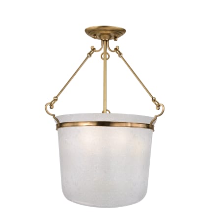 A large image of the Hudson Valley Lighting 1032 Aged Brass