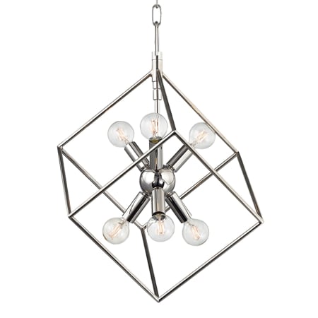 A large image of the Hudson Valley Lighting 1215 Polished Nickel