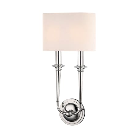 A large image of the Hudson Valley Lighting 1232 Polished Nickel