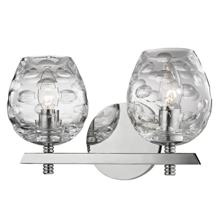 A large image of the Hudson Valley Lighting 1252 Polished Nickel