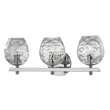 A large image of the Hudson Valley Lighting 1253 Polished Nickel