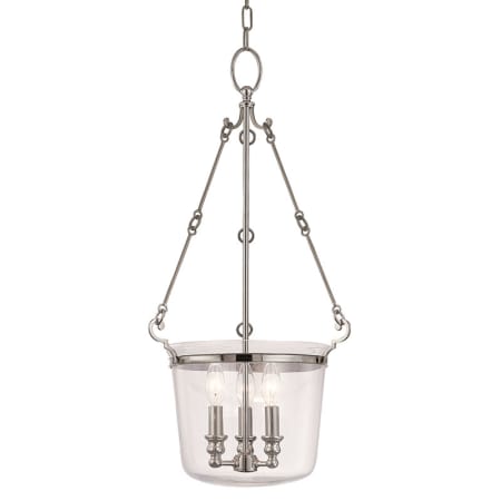 A large image of the Hudson Valley Lighting 131 Polished Nickel
