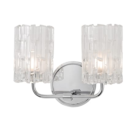 A large image of the Hudson Valley Lighting 1332 Polished Chrome