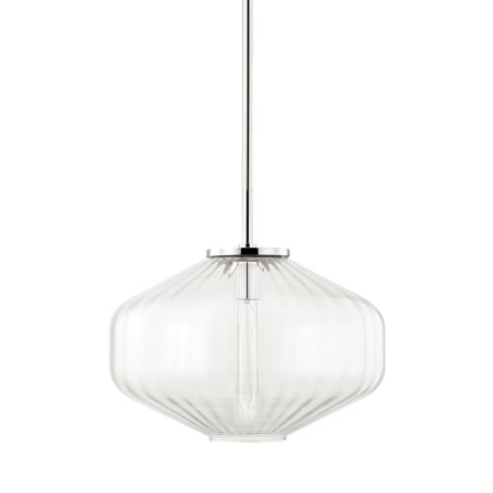 A large image of the Hudson Valley Lighting 1518 Polished Nickel