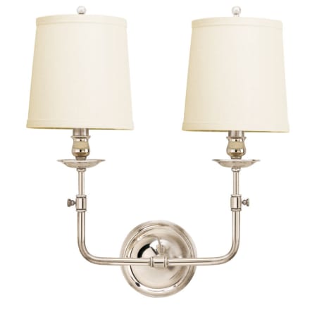 A large image of the Hudson Valley Lighting 172 Polished Nickel