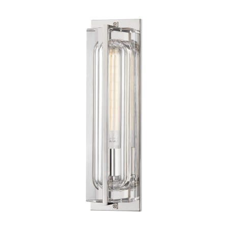 A large image of the Hudson Valley Lighting 1731 Polished Nickel