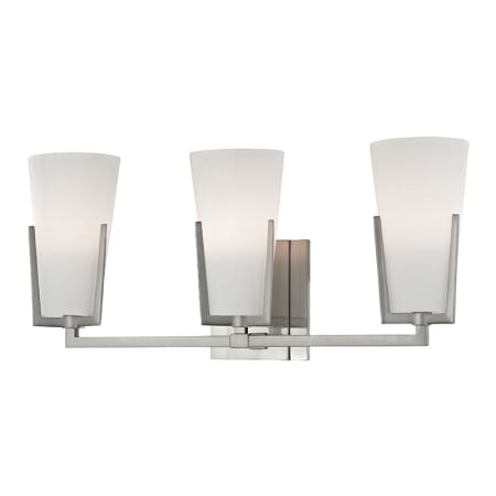 A large image of the Hudson Valley Lighting 1803 Satin Nickel