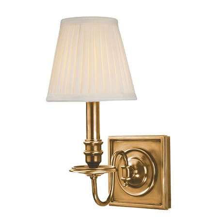 A large image of the Hudson Valley Lighting 201 Aged Brass