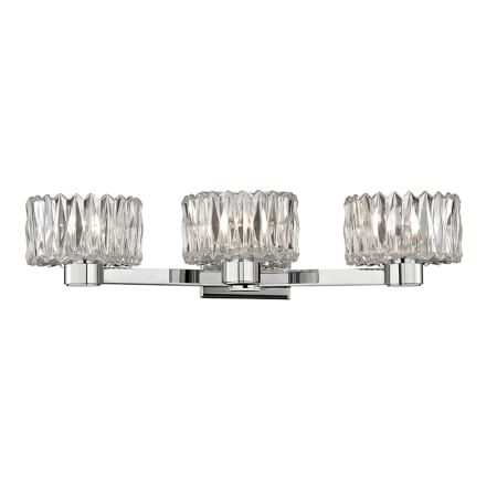 A large image of the Hudson Valley Lighting 2173 Polished Chrome