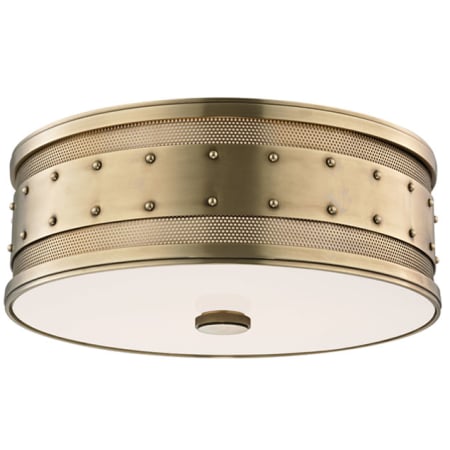 A large image of the Hudson Valley Lighting 2206 Aged Brass