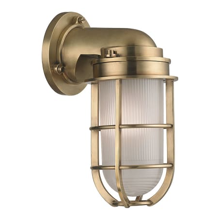 A large image of the Hudson Valley Lighting 240 Aged Brass