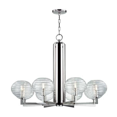 A large image of the Hudson Valley Lighting 2418 Polished Nickel