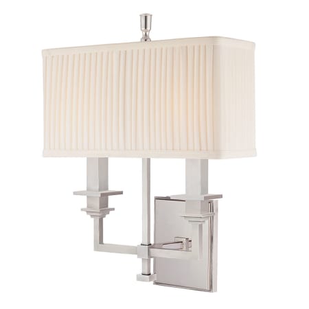 A large image of the Hudson Valley Lighting 242 Polished Nickel