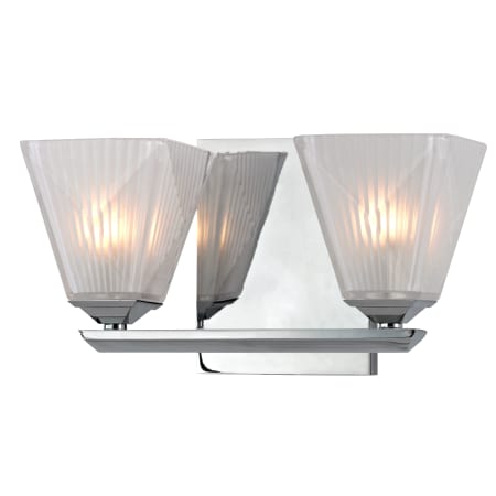 A large image of the Hudson Valley Lighting 2432 Polished Chrome