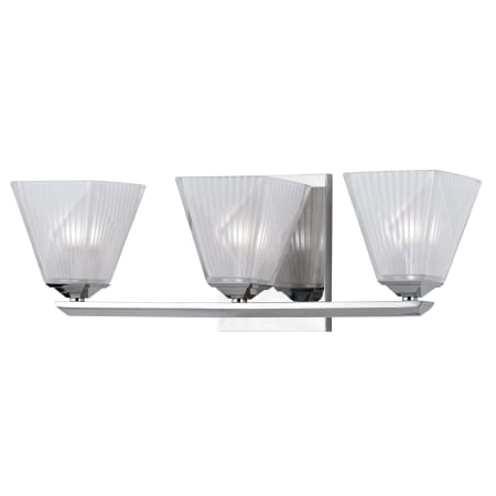 A large image of the Hudson Valley Lighting 2433 Polished Chrome