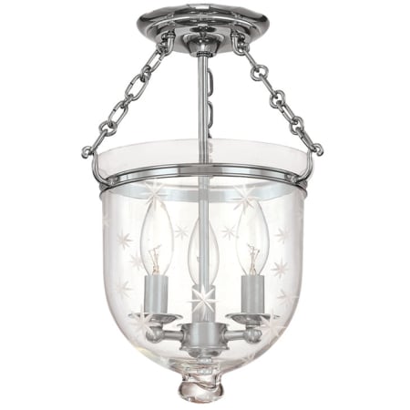 A large image of the Hudson Valley Lighting 251-C3 Polished Nickel