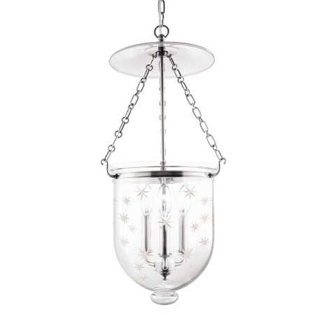 A large image of the Hudson Valley Lighting 254-C3 Polished Nickel