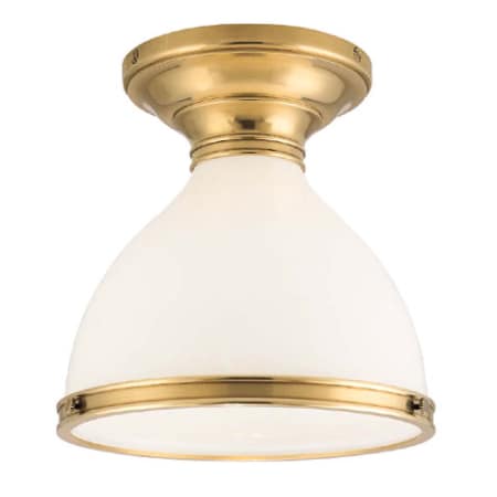 A large image of the Hudson Valley Lighting 2612 Aged Brass