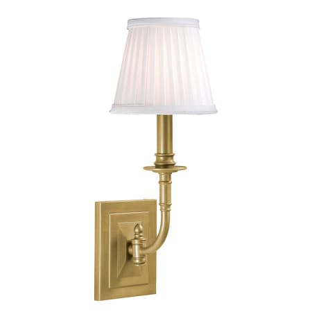 A large image of the Hudson Valley Lighting 2701 Aged Brass