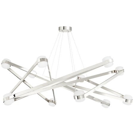 A large image of the Hudson Valley Lighting 2756 Polished Nickel