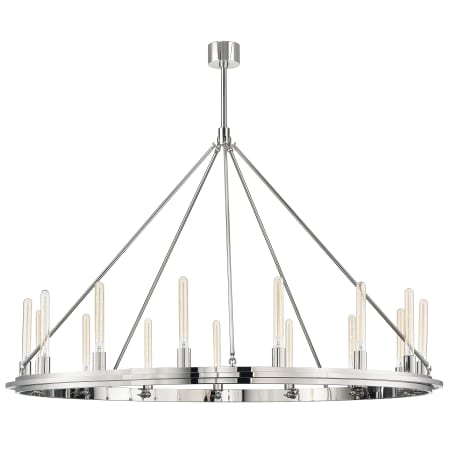 A large image of the Hudson Valley Lighting 2758 Polished Nickel