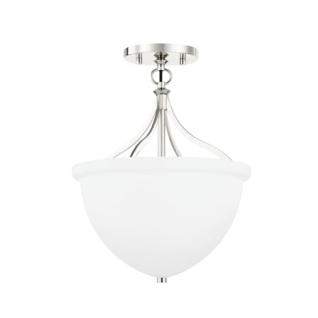 A large image of the Hudson Valley Lighting 2811 Polished Nickel