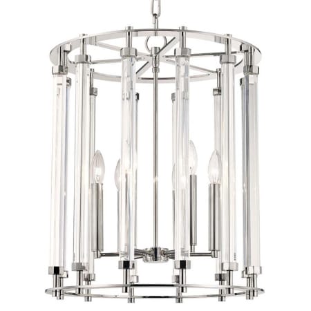A large image of the Hudson Valley Lighting 2818 Polished Nickel