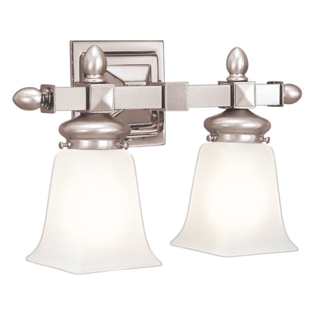 A large image of the Hudson Valley Lighting 2822 Satin Nickel